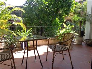 Balcony 02 bedroom apartment for rent in Truc Bach, Ba Dinh