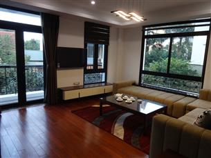 Balcony 02 bedroom serviced apartment for rent in Au Co, Tay Ho