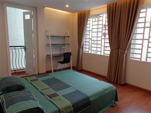Apartment for rent with 02 bedroom in Van Cao, Ba Dinh