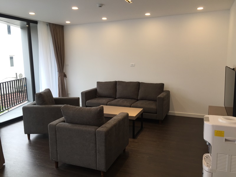Balcony apartment for rent with 02 bedrooms in Tay Ho street, Tay Ho