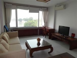 Lake view apartment for rent in Truc Bach, Ba Dinh, 01 bedroom