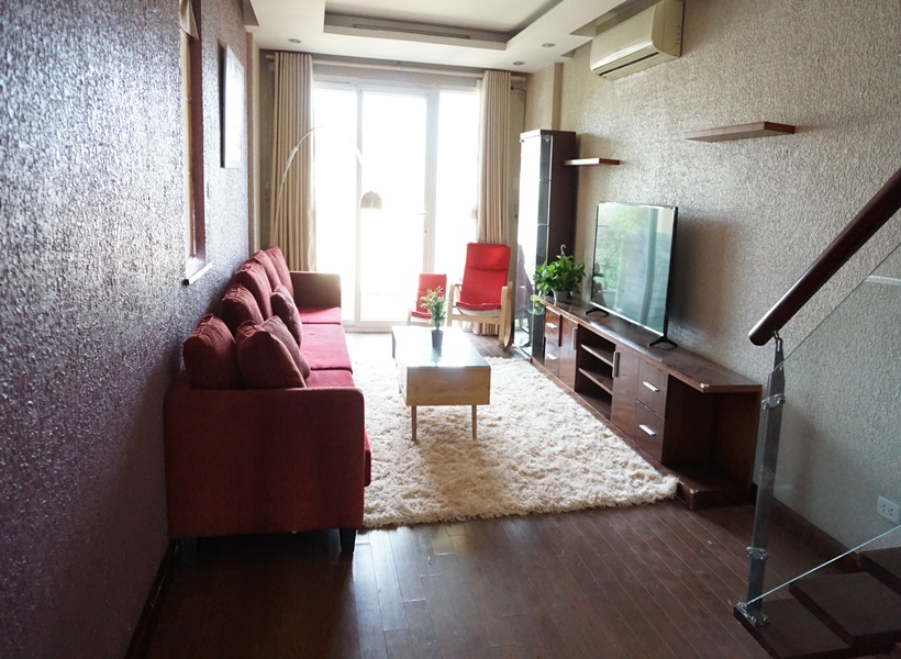 Duplex apartment for rent with 02 bedrooms in Lo Duc, Hai Ba Trung district