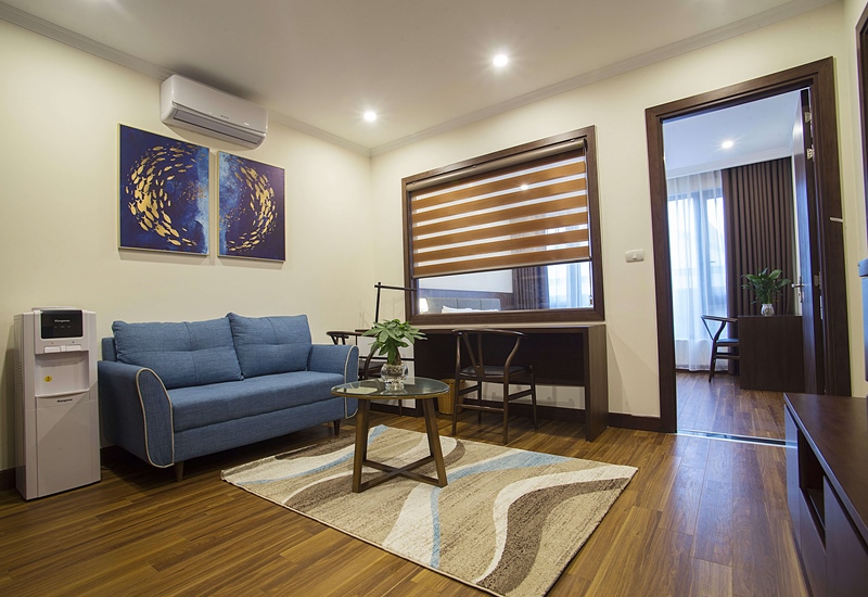 Nice apartment for rent with 01 bedroom in Tran Quoc Hoan str, Cau Giay