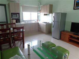 Big balcony apartment for rent with 02 bedrooms in Vu Ngoc Phan, Dong Da