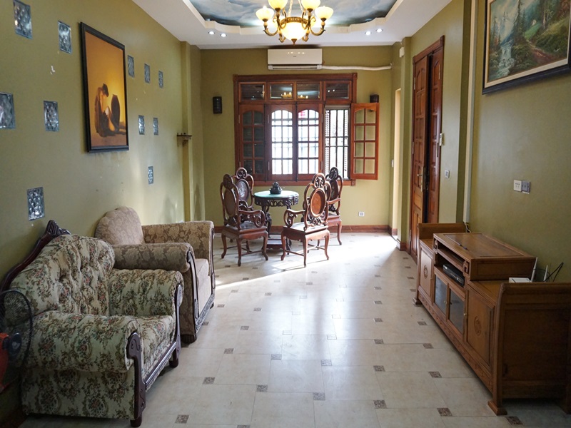 Apartment for rent with 02 bedrooms in Bac Cau, Long Bien