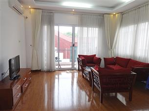 Balcony apartment with 02 bedrooms for rent in Van Ho, Hai Ba Trung