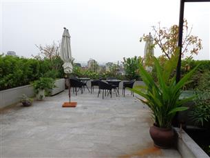 Big terrace apartment with 02 bedrooms for rent in Tay Ho,
