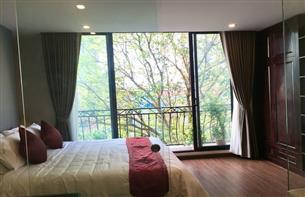 Balcony apartment for rent with 01 bedroom in Hoang Quoc Viet, Cau Giay