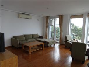 Lake view serviced apartment for rent with 3 bedrooms in To Ngoc Van, Tay Ho