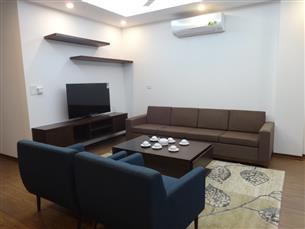 Balcony, new serviced apartment with 02 bedrooms for rent in To Ngoc Van, Tay Ho