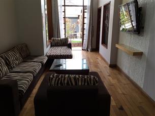 Cosy balcony apartment for rent with 02 bedrooms in An Duong,Tay Ho