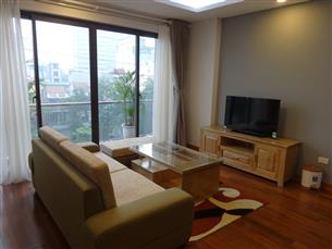 Balcony apartment for rent with 01 bedroom in Truc Bach, Ba Dinh