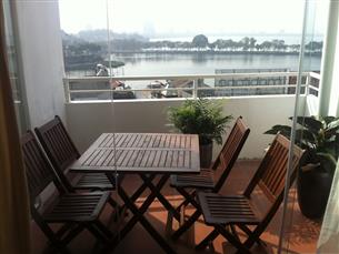 Duplex serviced apartment for rent with 03 bedrooms in Truc Bach, Ba Dinh district