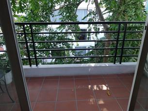 Balcony apartment for rent with 02 bedrooms in To Ngoc Van, Tay Ho