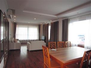 Nice serviced apartment with 03 bedrooms for rent in To Ngoc Van, Tay Ho